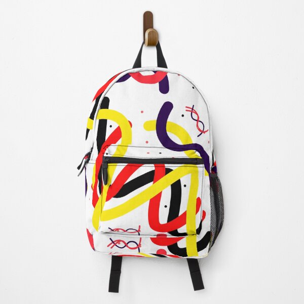 Item preview, Abstract Biology & DNA Pathways - Colorful Pop Art Science designed and sold by The Nomadic Designs.