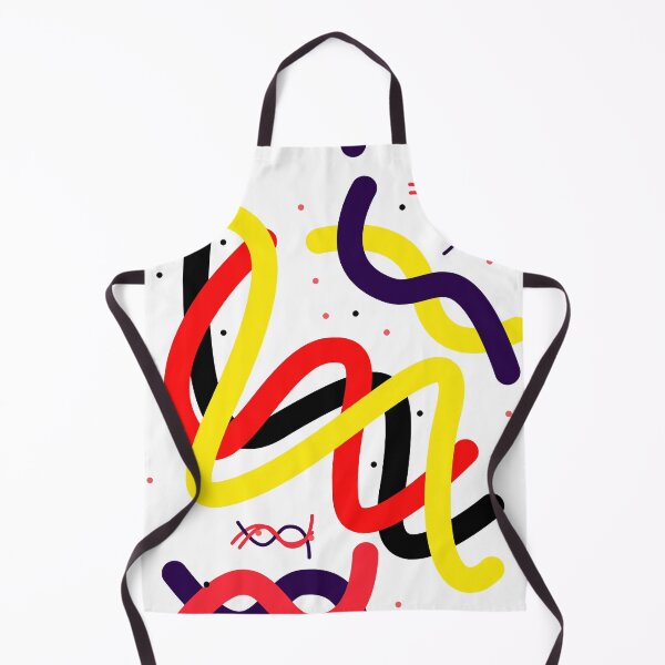 Item preview, Abstract Biology & DNA Pathways - Colorful Pop Art Science designed and sold by The Nomadic Designs.