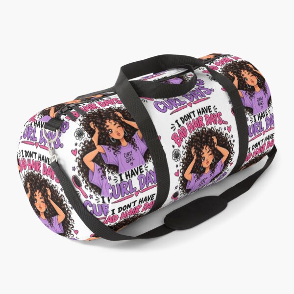 Item preview, I DON’T HAVE BAD HAIR DAYS… I HAVE CURL DAYS - curly hair designed and sold by Lily Lola.