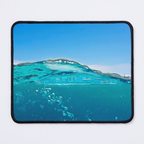 Item preview, La Concha Bay Wave — Underwater Pop Art Coastal View designed and sold by DONOSTIADESIGN.