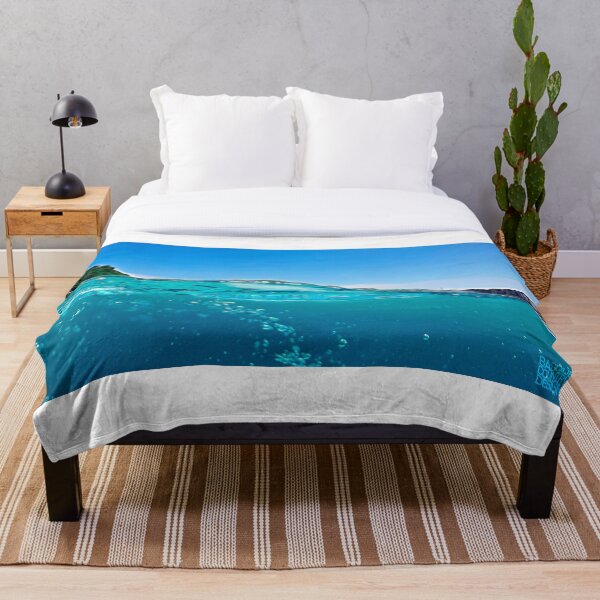 Item preview, La Concha Bay Wave — Underwater Pop Art Coastal View designed and sold by DONOSTIADESIGN.