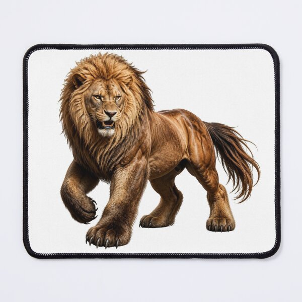 Item preview, Fierce Lion Horse Bear Chimera - Fantasy Animal Hybrid designed and sold by Mementoo.