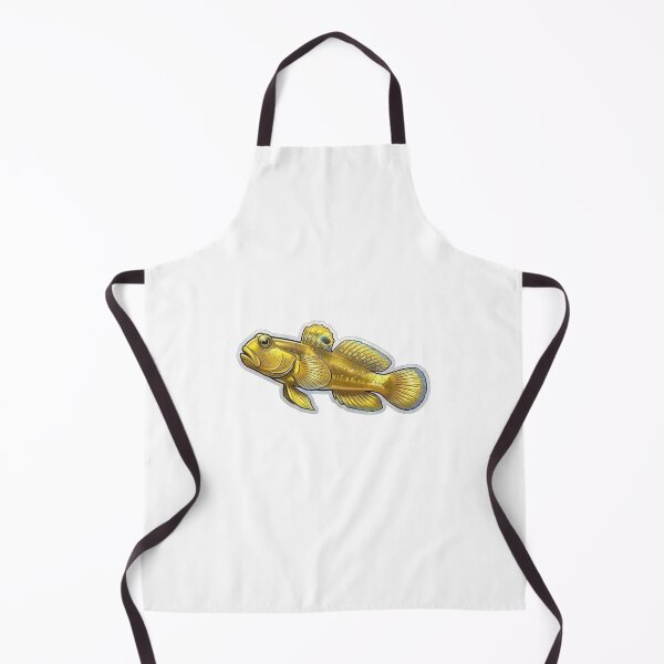 Item preview, Yellow Goby Reef Fish Aquarium Art designed and sold by KenworksDigital.