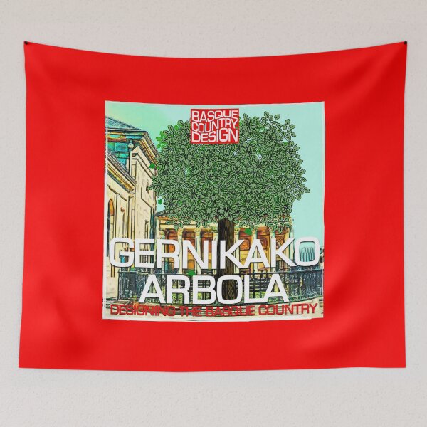 Item preview, Gernikako Arbola — Sacred Oak of the Basques Vintage Poster Art designed and sold by DONOSTIADESIGN.