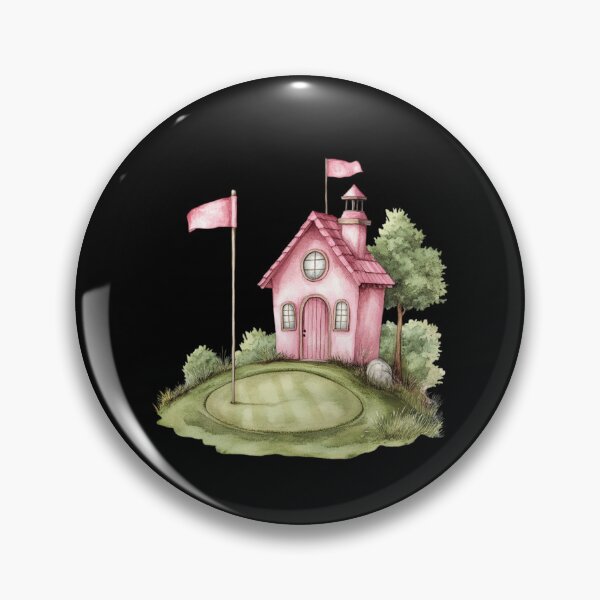 Item preview, Quirky Pink Golf House designed and sold by ilkansiturikman.