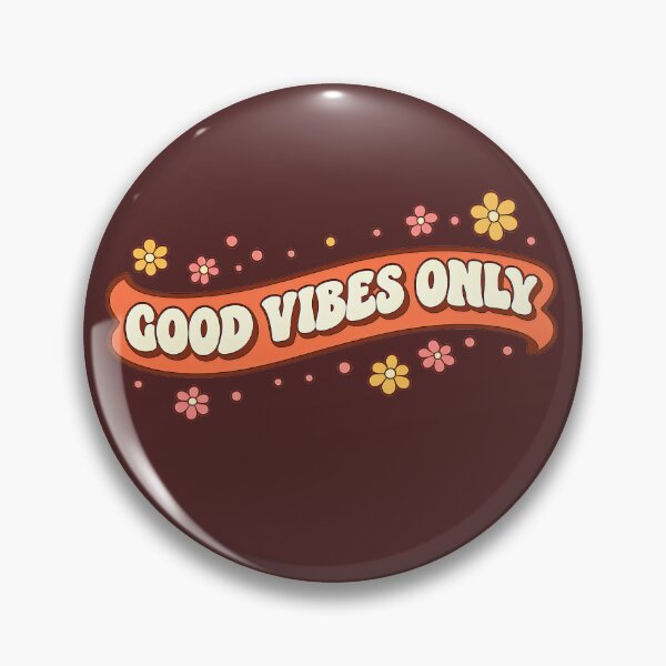Item preview, Good Vibes Only Retro Wave Text designed and sold by MOCH- ART.