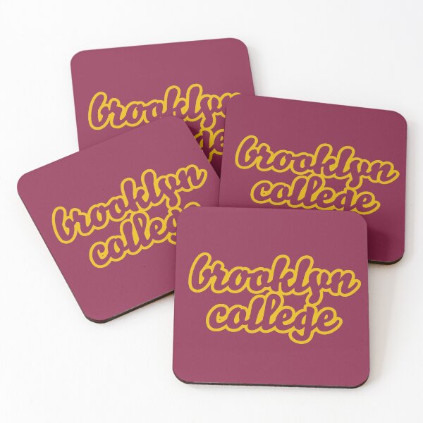 Item preview, Maroon and Gold Brooklyn College - cute retro font designed and sold by titanic415.