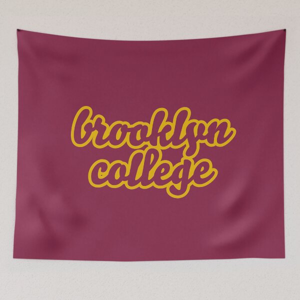 Item preview, Maroon and Gold Brooklyn College - cute retro font designed and sold by titanic415.