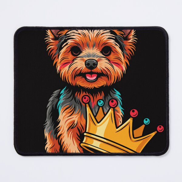 Item preview, Tiny Yorkie Big Crown Attitude designed and sold by beoldfashioned.