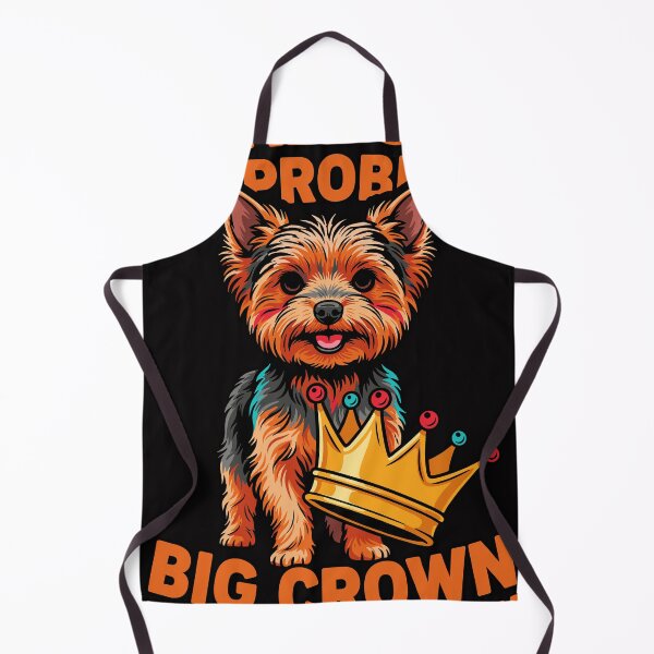 Item preview, Tiny Yorkie Big Crown Attitude designed and sold by beoldfashioned.