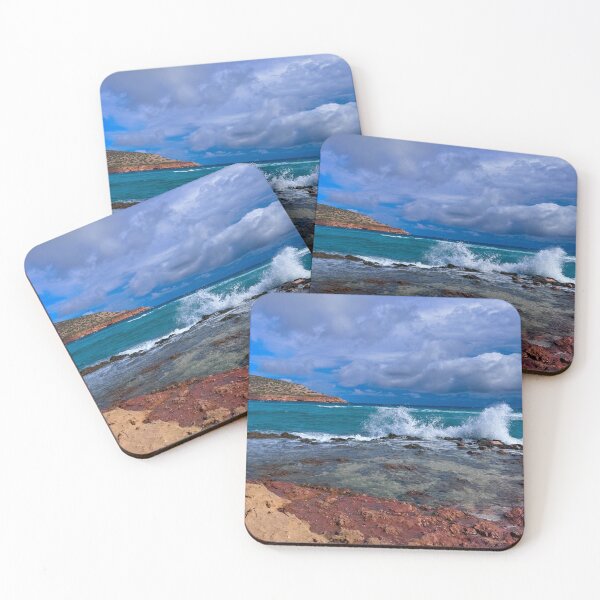 Item preview, breaking waves on ibiza designed and sold by GoldenWavesAndWilds.