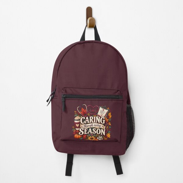 Item preview, Caring Through Every Season – Autumn Nurse Healthcare Design designed and sold by astersgraphics.