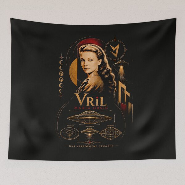 Item preview, Maria Orsic — The Iconic Face of Vril designed and sold by Sanctum Icons.