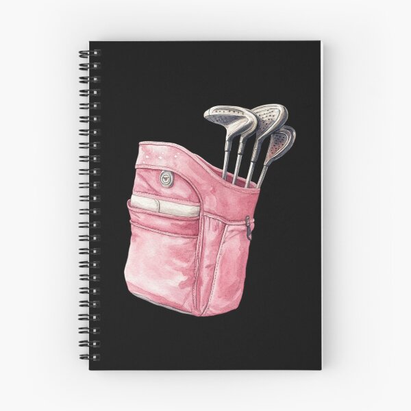 Item preview, Pink Golf Bag with Clubs designed and sold by ilkansiturikman.