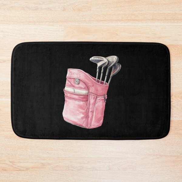 Item preview, Pink Golf Bag with Clubs designed and sold by ilkansiturikman.