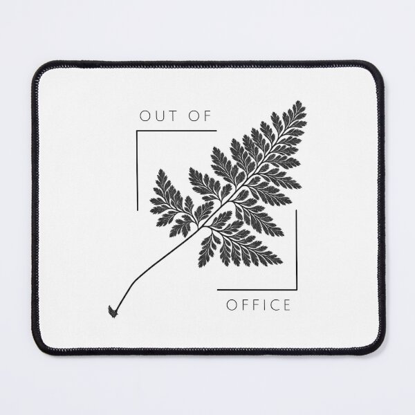 Item preview, Out of Office Fern – Minimalist Botanical Nature Design designed and sold by The Snarky Ph.D.: A Study in Botanicals .