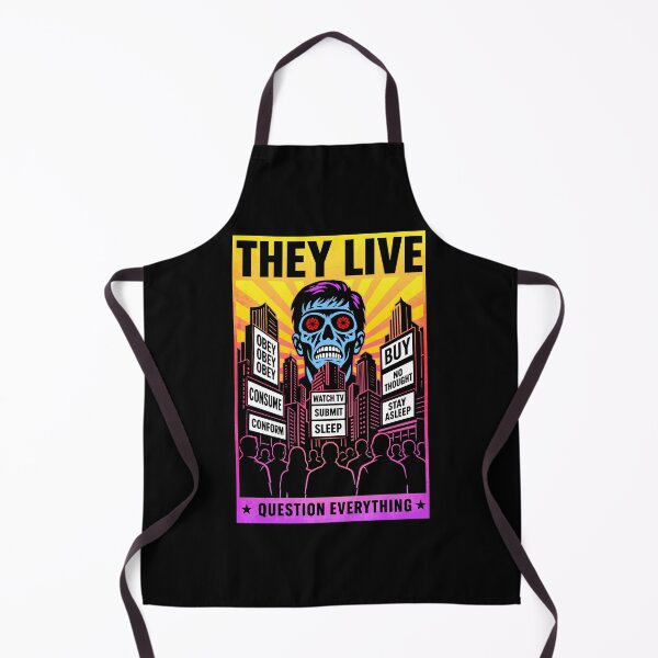 Item preview, They Live Propaganda Poster designed and sold by ArtFactoryAI.