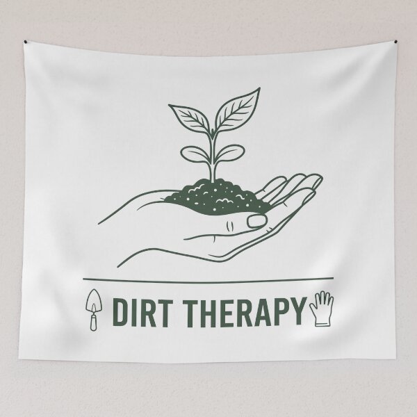 Item preview, Dirt Therapy Gardening Gifts for Plant Lovers designed and sold by GroovyGoody.