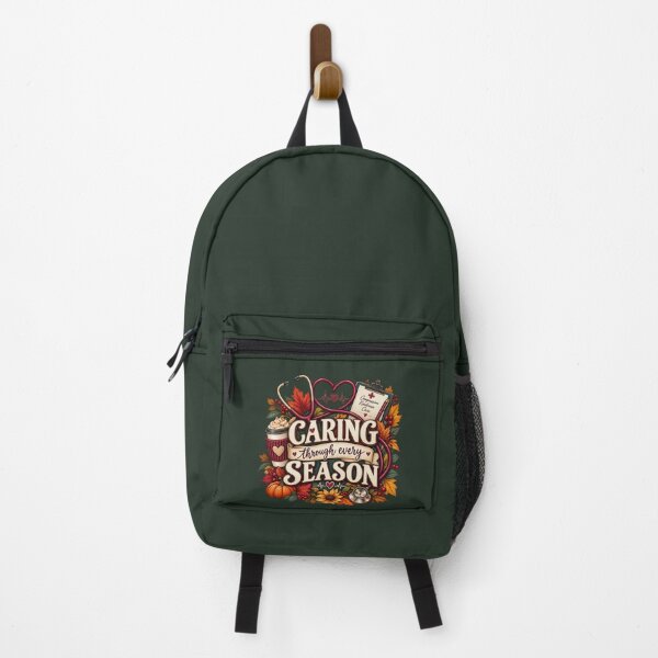 Item preview, Caring Through Every Season – Autumn Nurse Healthcare Design designed and sold by astersgraphics.
