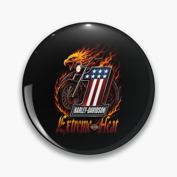 Item preview, Harley-Davidson Extreme Heat Fiery Eagle Motorcycle Graphic designed and sold by interdesigner.