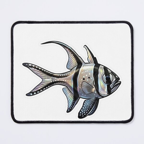 Item preview, Cardinalfish Reef Aquarium Marine Life Art designed and sold by KenworksDigital.