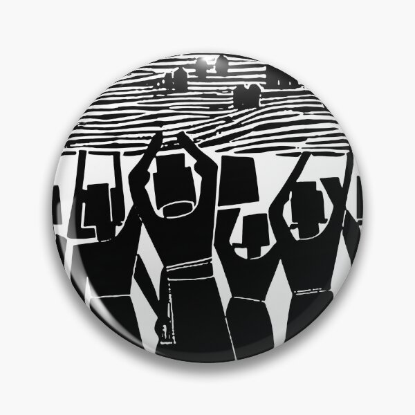 Item preview, Linocut Print "Banner" designed and sold by lembayung senja studio.