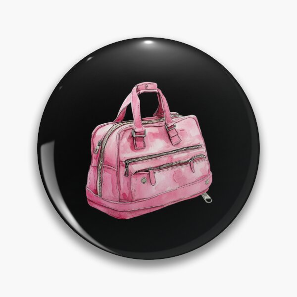 Item preview, Pink Handbag Against Black Background designed and sold by ilkansiturikman.