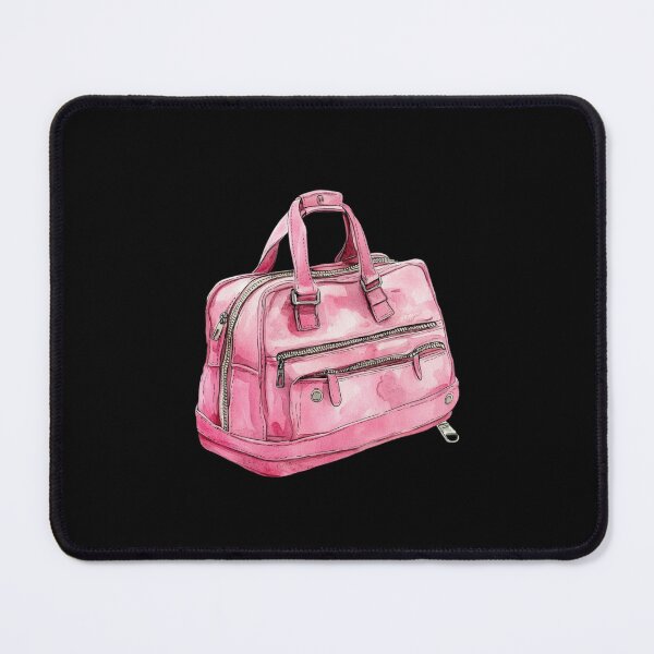 Item preview, Pink Handbag Against Black Background designed and sold by ilkansiturikman.