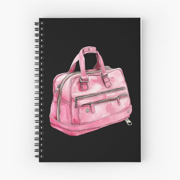 Item preview, Pink Handbag Against Black Background designed and sold by ilkansiturikman.