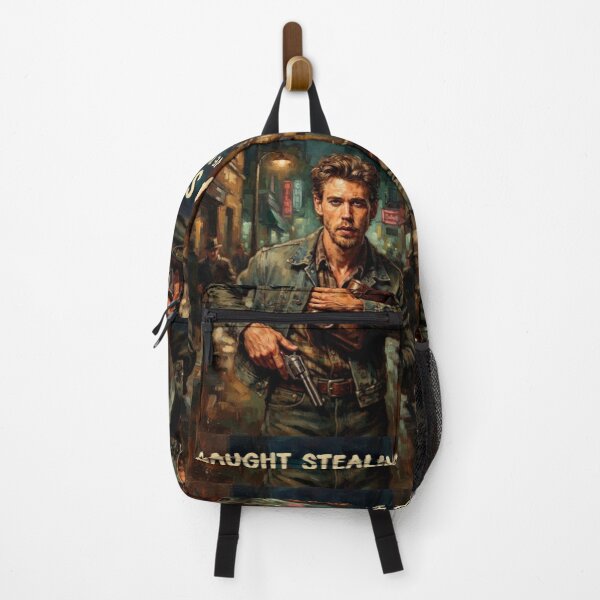 Item preview, Caught Stealing Crime Thriller Fine Art Tribute designed and sold by Art's Diner.