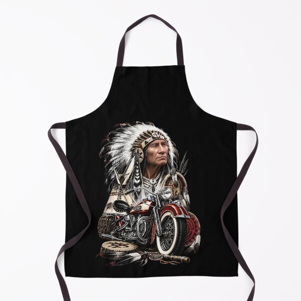 Item preview, American Legend: Native Warrior and Classic Motorcycle designed and sold by interdesigner.