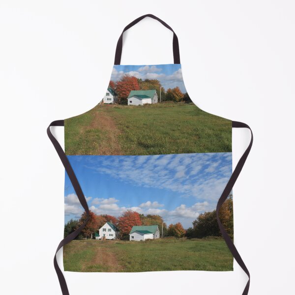 Item preview, farmhouse under blue sky, wild in the country  designed and sold by naturematters.