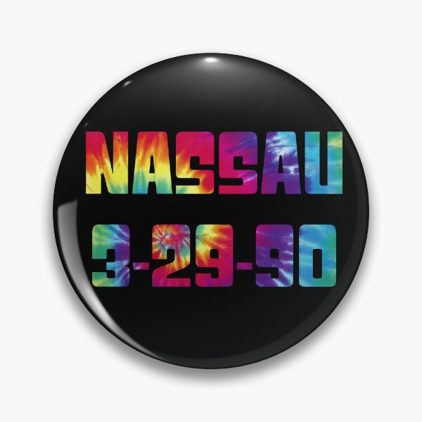 Item preview, Dead Head Grateful Nassau Concert 3-29-90 College Graphic Garcia Weir Lesh designed and sold by BlueLineLAX.