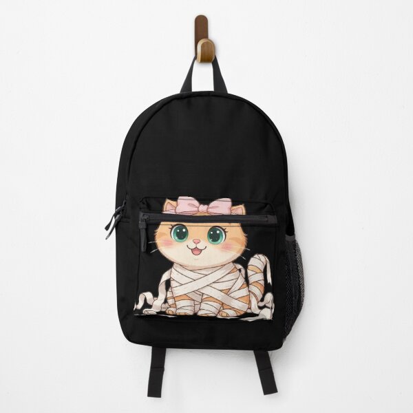 Item preview, Cute Mummy Cat With Pink Bow designed and sold by Moody Vibes Studio.