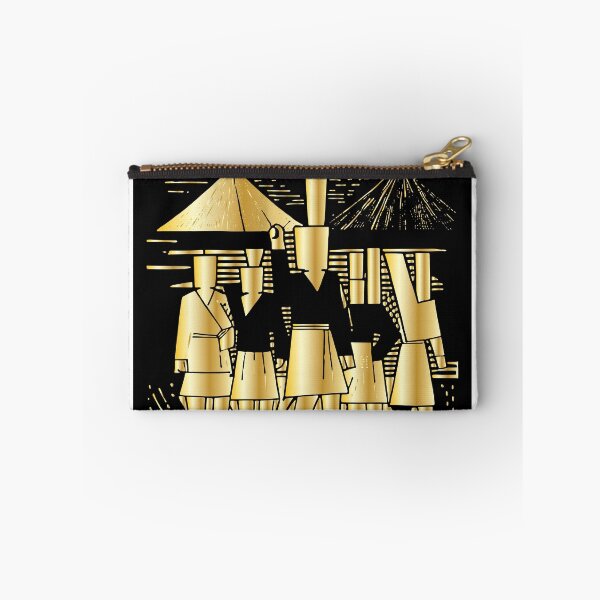 Item preview, Linocut Print " Gold Member" designed and sold by lembayung senja studio.