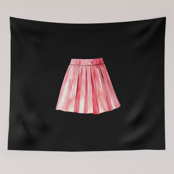 Item preview, Pleated Pink Skirt designed and sold by ilkansiturikman.
