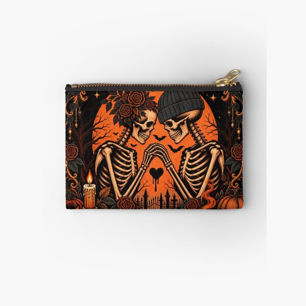 Item preview, I'd Rot in Hell With You Skeleton Couple designed and sold by LuvGlamGraphics.