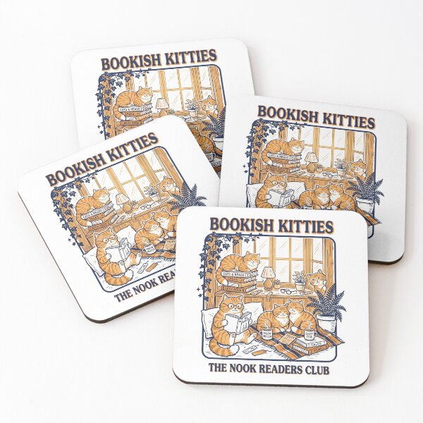 Item preview, Bookish Kitties Nook Club designed and sold by TeeARTHY.