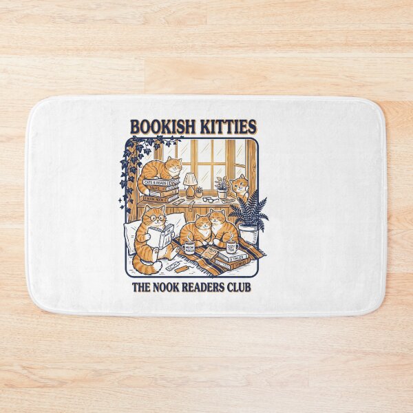 Item preview, Bookish Kitties Nook Club designed and sold by TeeARTHY.