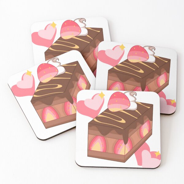 Item preview, Cute Chocolate Strawberry Cake designed and sold by lylychushop.