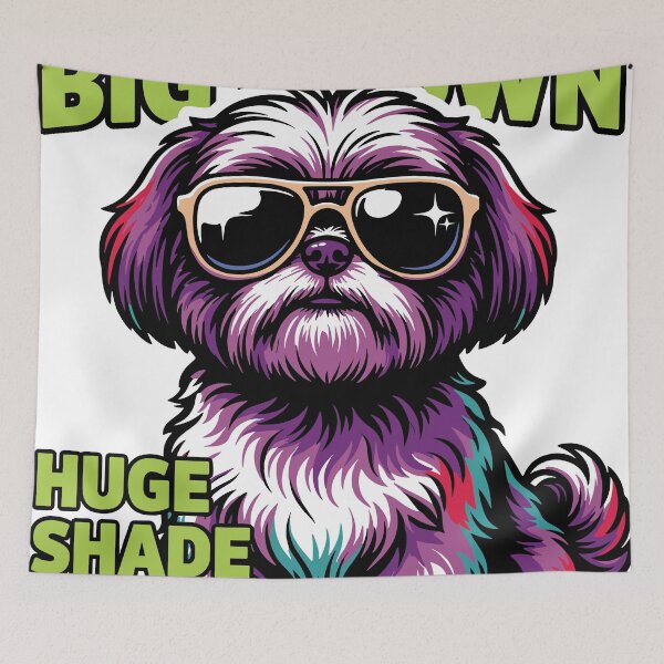 Item preview, Little Body Big Frown Shih Tzu Attitude designed and sold by beoldfashioned.