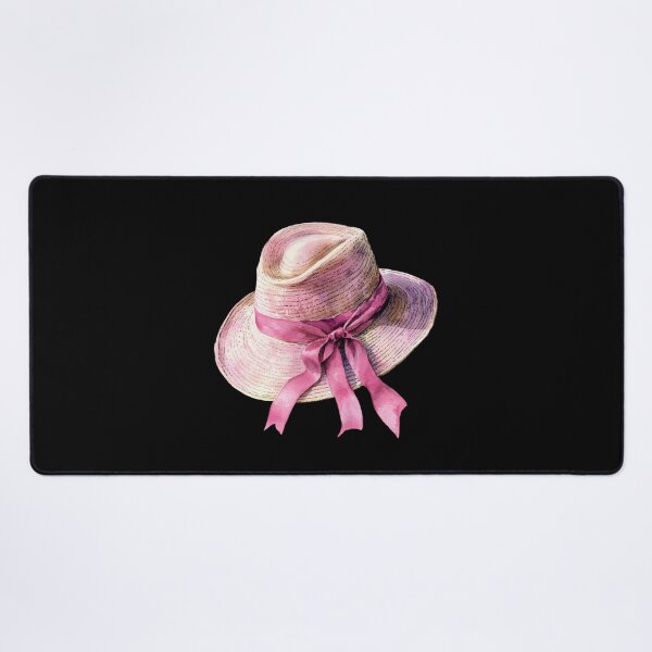 Artikelvorschau, Strohhut mit rosa Schleife entworfen und verkauft von ilkansiturikman.