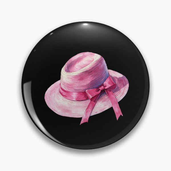 Artikelvorschau, Eleganter rosa Hut mit Schleife entworfen und verkauft von ilkansiturikman.
