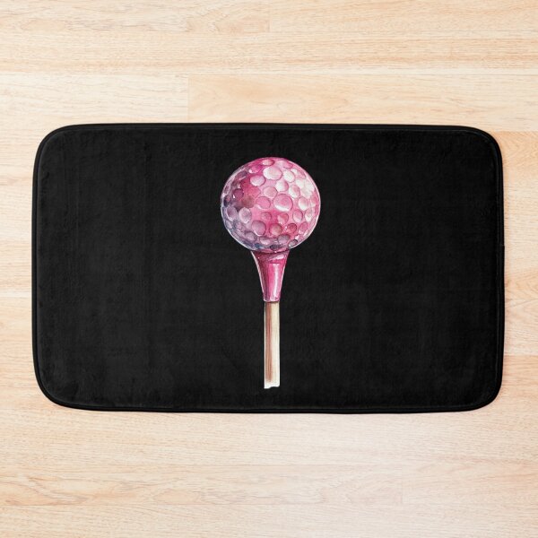 Item preview, Pink Golf Ball on Tee designed and sold by ilkansiturikman.