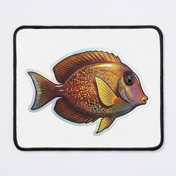 Item preview, Surgeonfish Tropical Reef Fish Colorful Marine Art designed and sold by KenworksDigital.