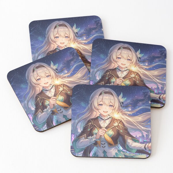 Item preview, Firefly // Honkai: Star Rail Illustration - Starry Night City Anime Art designed and sold by Astraphyllia.