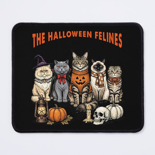 Item preview, Halloween Felines Cat Squad designed and sold by TeeARTHY.