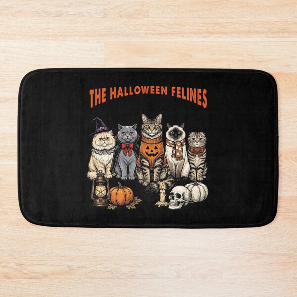 Item preview, Halloween Felines Cat Squad designed and sold by TeeARTHY.