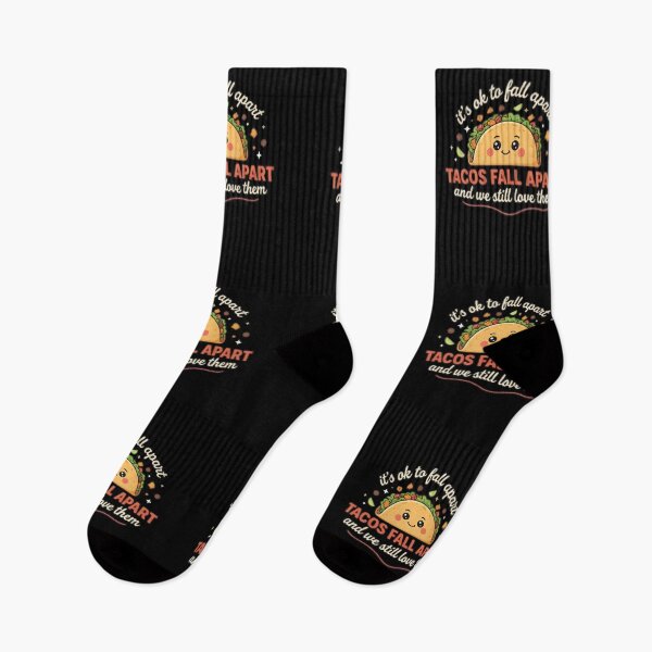 Item preview, It's OK to fall apart. Tacos fall apart and we still love them. Funny Uplifting Design designed and sold by ByPawel.