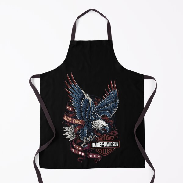 Item preview, American Eagle Ride Free Harley-Davidson Biker Emblem designed and sold by interdesigner.